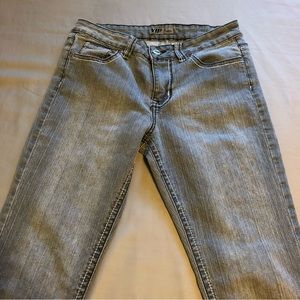 VIP Jeans Gray Black Wash Size 8